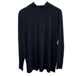Torrid Black Long Sleeve Lightweight Mockneck Top Size 3X